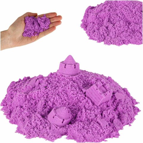 Piasek kinetyczny 1kg w woreczku fioletowy Piasek kinetyczny 1kg w woreczku fioletowy