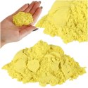 Piasek kinetyczny 1kg w woreczku żółty Piasek kinetyczny 1kg w woreczku żółty