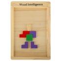 Puzzle drewniane układanka tetris klocki 40el. Puzzle drewniane układanka tetris klocki 40el.