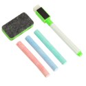 Tablica magnetyczna kredowa wielofunkcyjna miasto + kredka marker gąbka Tablica magnetyczna kredowa wielofunkcyjna miasto + kredka marker gąbka