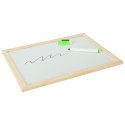 Tablica magnetyczna kredowa wielofunkcyjna ogród + kredka marker gąbka Tablica magnetyczna kredowa wielofunkcyjna ogród + kredka marker gąbka