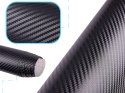 Folia rolka carbon 3D czarna 1,27x28m Folia rolka carbon 3D czarna 1,27x28m