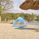 Namiot plażowy ogrodowy samorozkładający niebieski Namiot plażowy ogrodowy samorozkładający niebieski