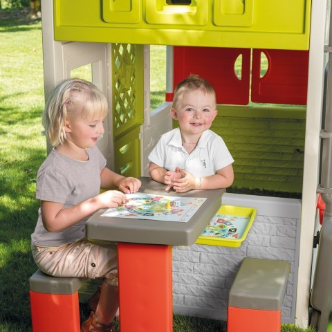 SMOBY Gry Planszowe do Domku Ogrodowego SMOBY Gry Planszowe do Domku Ogrodowego