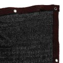 Osłona balkonowa LUARO mata maskująca siatka cieniująca na balkon taras 150g/m2 105x700cm UV + Trytytki Osłona balkonowa LUARO mata maskująca siatka cieniująca na balkon taras 150g/m2 105x700cm UV + Trytytki