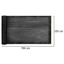 Osłona balkonowa LUARO mata maskująca siatka cieniująca na balkon taras 150g/m2 105x700cm UV + Trytytki Osłona balkonowa LUARO mata maskująca siatka cieniująca na balkon taras 150g/m2 105x700cm UV + Trytytki