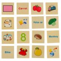 Sorter drewniany układanka logiczna dopasuj obrazki Sorter drewniany układanka logiczna dopasuj obrazki