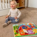 TOOKY TOY Tablica Manipulacyjna Zamki Obrazki Farma TOOKY TOY Tablica Manipulacyjna Zamki Obrazki Farma