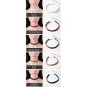 NASZYJNIK CHOKER SKÓRZANY - BRĄZ N480BR NASZYJNIK CHOKER SKÓRZANY - BRĄZ N480BR