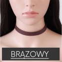 NASZYJNIK CHOKER SKÓRZANY - BRĄZ N480BR NASZYJNIK CHOKER SKÓRZANY - BRĄZ N480BR