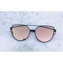 Okulary przeciwsłoneczne GLAM ROCK FASHION Lustrzanki Różowe OK21WZ21 Okulary przeciwsłoneczne GLAM ROCK FASHION Lustrzanki Różowe OK21WZ21