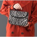 Kosmetyczka rozkładana kuferek zebra KS76 Kosmetyczka rozkładana kuferek zebra KS76