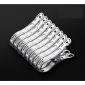 Zestaw 8 metalowych klipsów Klamerki do prania ze Stali nierdzewnej ORM22 Zestaw 8 metalowych klipsów Klamerki do prania ze Stali nierdzewnej ORM22