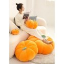 Poduszka w kształcie DYNI podnóżek pufa XL 55cm materiał sztruks piękna elegancka DNR03R Poduszka w kształcie DYNI podnóżek pufa XL 55cm materiał sztruks piękna elegancka DNR03R