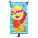 Ręcznik plażowy prostokątny SUMMER TIME 150x70 REC54WZ6 Ręcznik plażowy prostokątny SUMMER TIME 150x70 REC54WZ6