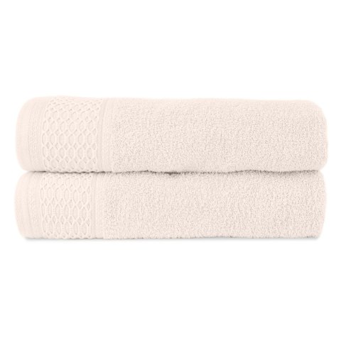 Ręcznik D Bawełna 100% Solano Krem (P) 50x90+70x140 kpl. Ręcznik D Bawełna 100% Solano Krem (P) 50x90+70x140 kpl.