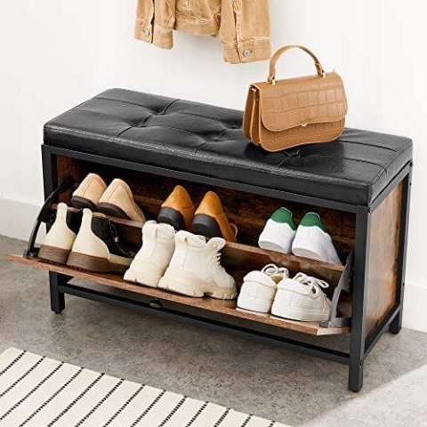Szafka na Buty z Siedziskiem - LSB049B01 Szafka na Buty z Siedziskiem - LSB049B01