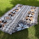 Koc BOHO pleciony, narzuta dwustronny frędzle 130x180cm KOC15WZ1 Koc BOHO pleciony, narzuta dwustronny frędzle 130x180cm KOC15WZ1