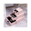 PUDEŁKO OZDOBNE NA zestaw BIŻUTERII, NASZYJNIK 10 x 10 x 3,5 cm PDOZ13R PUDEŁKO OZDOBNE NA zestaw BIŻUTERII, NASZYJNIK 10 x 10 x 3,5 cm PDOZ13R