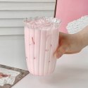 Szklanka ryflowana do kawy, drinków 1szt 420ml 12x8,5cm SZK54 Szklanka ryflowana do kawy, drinków 1szt 420ml 12x8,5cm SZK54