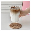 Szklanka ryflowana do kawy, drinków 1szt 420ml 12x8,5cm SZK54 Szklanka ryflowana do kawy, drinków 1szt 420ml 12x8,5cm SZK54