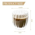 Szklanka termiczna Ryflowana 250 ml 1szt SZK43WZ1 Szklanka termiczna Ryflowana 250 ml 1szt SZK43WZ1