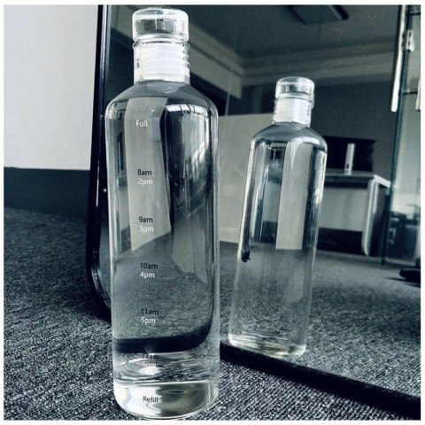 Butelka na wodę Bidon DESIGN zakręcany 750 ML BD33B Butelka na wodę Bidon DESIGN zakręcany 750 ML BD33B