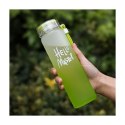 Butelka na wodę Bidon szklany z uchwytem zakręcany OMBRE 400 ML BD25ZIE Butelka na wodę Bidon szklany z uchwytem zakręcany OMBRE 400 ML BD25ZIE