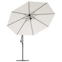 Parasol ogrodowy z wysięgnikiem Biały OGP03 Parasol ogrodowy z wysięgnikiem Biały OGP03