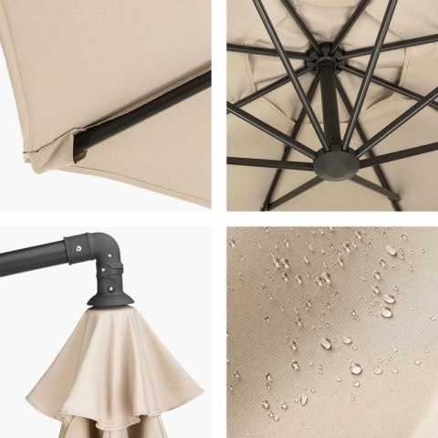 Parasol ogrodowy z wysięgnikiem Granatowy OGP02 Parasol ogrodowy z wysięgnikiem Granatowy OGP02