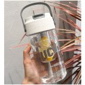 Butelka bidon na wodę z koszyczkiem i słomką 600 ML Lucky BD31 Butelka bidon na wodę z koszyczkiem i słomką 600 ML Lucky BD31