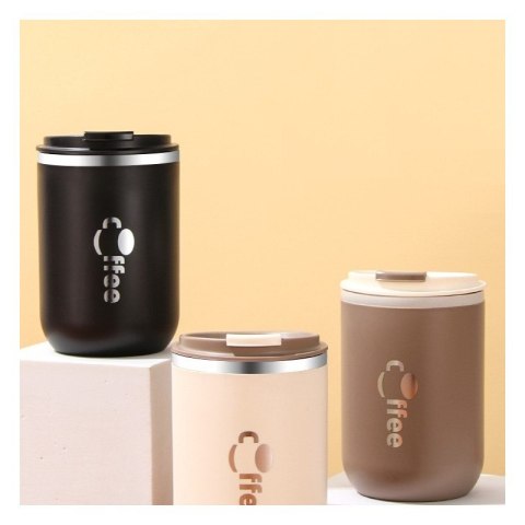 DUŻY POJEMNY KUBEK TERMICZNY ze słomką 500 ml TERMOS zamykany COFFE CUP07WZ1 DUŻY POJEMNY KUBEK TERMICZNY ze słomką 500 ml TERMOS zamykany COFFE CUP07WZ1