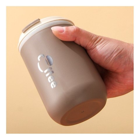 DUŻY POJEMNY KUBEK TERMICZNY ze słomką 500 ml TERMOS zamykany COFFE CUP07WZ2 DUŻY POJEMNY KUBEK TERMICZNY ze słomką 500 ml TERMOS zamykany COFFE CUP07WZ2