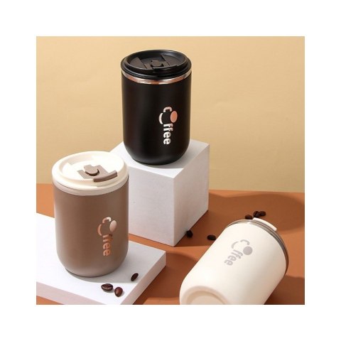 DUŻY POJEMNY KUBEK TERMICZNY ze słomką 500 ml TERMOS zamykany COFFE CUP07WZ2 DUŻY POJEMNY KUBEK TERMICZNY ze słomką 500 ml TERMOS zamykany COFFE CUP07WZ2
