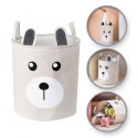 Organizer, pojemnik na zabawki, kosz na pranie MIS 40 x 33 cm beż 43L OR110 Organizer, pojemnik na zabawki, kosz na pranie MIS 40 x 33 cm beż 43L OR110