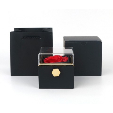 Pudełeczko Walentynkowe Rose Treasure Box na biżuterię mydlana Wieczna Róża Obrotowe PDOZ26CZ Pudełeczko Walentynkowe Rose Treasure Box na biżuterię mydlana Wieczna Róża Obrotowe PDOZ26CZ