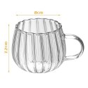 Filiżanka z falowanymi ściankami Ryflowana z uchem 400 ml 1szt SZK52 Filiżanka z falowanymi ściankami Ryflowana z uchem 400 ml 1szt SZK52