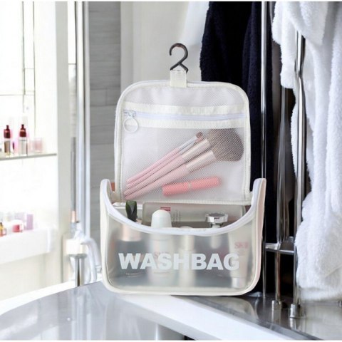 Kosmetyczka rozkładana WASHBAG kuferek biały KS46B Kosmetyczka rozkładana WASHBAG kuferek biały KS46B