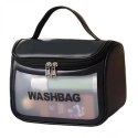 Kosmetyczka rozkładana WASHBAG kuferek czarny KS46CZ Kosmetyczka rozkładana WASHBAG kuferek czarny KS46CZ