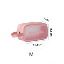 Kosmetyczka zestaw 3w1 przenośna kuferek 3 rozmiary etui pudrowy róż KS83R Kosmetyczka zestaw 3w1 przenośna kuferek 3 rozmiary etui pudrowy róż KS83R