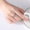 Pierścionek pozłacany stal chirurgiczna platerowana złotem kolorowe cyrkonie PST929, Rozmiar pierścionków: US6 EU11 Pierścionek pozłacany stal chirurgiczna platerowana złotem kolorowe cyrkonie PST929, Rozmiar pierścionków: US6 EU11