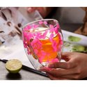 Szklanka termiczna z hortensją w środku róż z bielą 250 ml 1szt SZK90