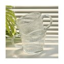 Filiżanka szklanka ryflowana duża 400 ml 1szt SZK156 Filiżanka szklanka ryflowana duża 400 ml 1szt SZK156