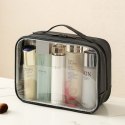 Kosmetyczka organizer na kosmetyki czarna 26x20x11cm KS105WZ1 Kosmetyczka organizer na kosmetyki czarna 26x20x11cm KS105WZ1