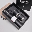 ZESTAW TERMOS Z 3 KUBKAMI zapakowany na prezent, 500Ml czarny BD24CZ ZESTAW TERMOS Z 3 KUBKAMI zapakowany na prezent, 500Ml czarny BD24CZ