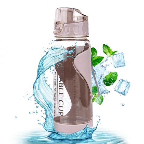 BUTELKA NA WODĘ BIDON NA SIŁOWNIĘ FITNESS 600ml przenośny mały BD02 BUTELKA NA WODĘ BIDON NA SIŁOWNIĘ FITNESS 600ml przenośny mały BD02