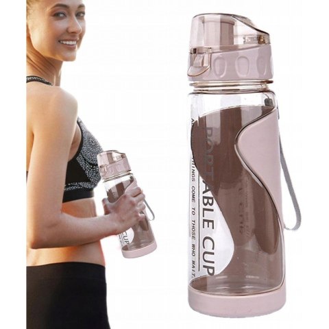 BUTELKA NA WODĘ BIDON NA SIŁOWNIĘ FITNESS 600ml przenośny mały BD02 BUTELKA NA WODĘ BIDON NA SIŁOWNIĘ FITNESS 600ml przenośny mały BD02