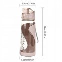 BUTELKA NA WODĘ BIDON NA SIŁOWNIĘ FITNESS 600ml przenośny mały BD02 BUTELKA NA WODĘ BIDON NA SIŁOWNIĘ FITNESS 600ml przenośny mały BD02