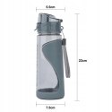 BUTELKA NA WODĘ BIDON NA SIŁOWNIĘ FITNESS 600ml przenośny mały BD03 BUTELKA NA WODĘ BIDON NA SIŁOWNIĘ FITNESS 600ml przenośny mały BD03