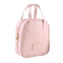 Kosmetyczka organizer na kosmetyki z rączką 17x7x19cm różowa KS128R Kosmetyczka organizer na kosmetyki z rączką 17x7x19cm różowa KS128R